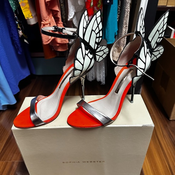 Sophia Webster Chiara Butterfly 🦋 heels size 37 - Picture 6 of 12